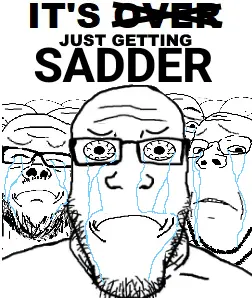 a24 slowburn soyjak, cobson, feraljak, gapejak, markiplier soyjak, neutralplier, wholesome soyjak, 3soyjaks, bald, black eyes
