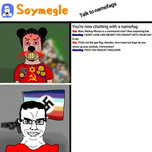 mickey mouse, chudjak, cobson, commiejak, chudjak front, 3soyjaks, award, awards, bleeding, blood