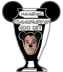 mickey mouse, 1nas, accessory, big eyes, black hair, english text, front view, hair, looking at you, mouse ears