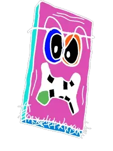 whomp, whompson, colorjak, 1soyjak, angry, bald, black eyes, colorful, glasses, looking at you