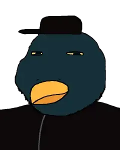 germ warfare, gapejak, massjak, massmeowjak, masstweetjak, wholesome soyjak, animal, beak, bird, black eyes