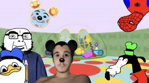 dolan duk, donald duck, gooby, goofy, mickey mouse, spider-man, spooderman, toodles, cobson, commiejak