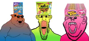 bernd, brandon, impish soyak ears, markiplier soyjak, branigger, branigger 3/4, oh my god she is so attractive, trios & duos, 3soyjaks, bald