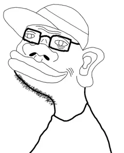 venecomutt, 1soyjak, big lips, glasses, latino, latinx, lips, mutt, nigger, stubble