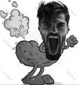 gigachad, gigapoop, gigayell, gigachaded, beard, black hair, braaaaap, brap, eye, eyes