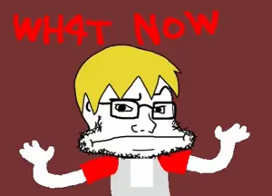 nate higgers, soyak, natejak, black eyes, blonde hair, bowl cut, closed mouth, confused, dave strider, ezgif