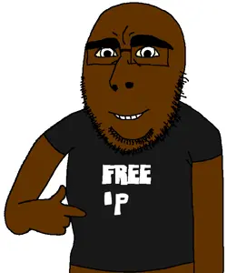 cobson, cobsontalks, ‘p, 1soyjak, arm, bald, black eyes, black shirt, black skin, clothes