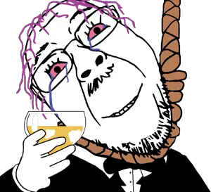 bernd, gapejak, hanging troonjak, troonjak, wholesome soyjak, 1soyjak, ack, alcohol, bowtie, clothes