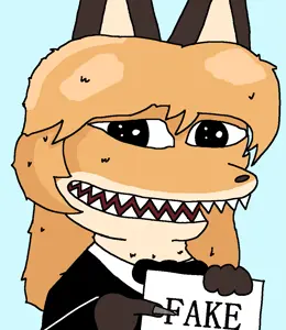 averi, pepe, amphibian, animal, animal ears, anthro, black eyes, blue background, bowtie, clothes