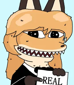 averi, pepe, amphibian, animal, animal ears, anthro, black eyes, blue background, bowtie, clothes