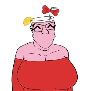 feraljak, condiment, female feraljak, femjak, foidjaks, ^ ^, 1soyjak, big breasts, bow, breasts