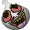 bernd, chudfaggot, nuurumoji, 1soyjak, bald, bloodshot eyes, brapped comment section☣️☣️☣️ do not enter☣️☣️☣️, chud (soybooru), emoticon, eyelashes