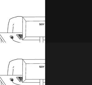 booru notification, 'toss, accessory, comic, computer, half body, keyboard, monitor, mouse, screen
