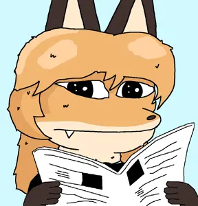 averi, pepe, amphibian, animal, animal ears, anthro, black eyes, blue background, bowtie, closed mouth