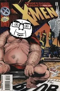 angel (marvel), beast (marvel), cyclops (marvel), ice man, jean grey, professor x, the blob, cobson, olgolstein, olgolstein front