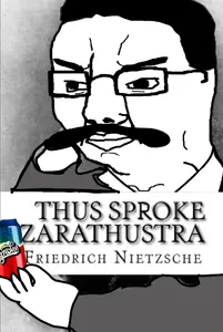chudjak, angry, arm, book, can, closed mouth, clothes, drink, glasses, hands