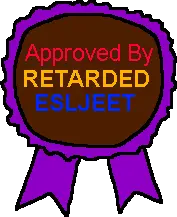 approved by namefags, soyjak wiki approvers, accessory, approved by, approver, arial, award, awards, badge, purple ribbon