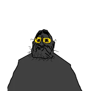 soldier (team fortress 2), whitenigga, 1soyjak, bald, black eyes, closed mouth, eyebrows, fat, glasses, gray skin