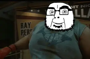 the blob, cobson, olgolstein, proud olgolians, 1soyjak, bald, bosnian, extremely obese, fat, fucking subhuman filth