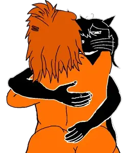 gapejak, markiplier soyjak, female markiplier, massjak, massmeowjak, wholesome soyjak, 2soyjaks, arm, back, back view