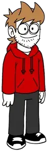tord, tordjak, 1soyjak, arm, black pants, black sweatpants, brown hair, glasses, hair, hands