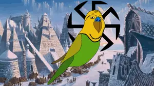 carl, gapejak, wholesome soyjak, 1soyjak, agartha, animal, bald, beak, bird, black eyes