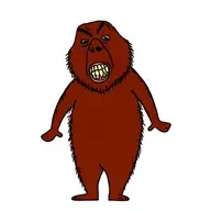 unknown, whistlejak, irl soyjaks, natural soyjaks, 1soyjak, angry, bald, black eyes, brown skin, burgundy skin