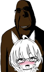 rapeson, cobson, honse, hornyson, rapeson, 1soyjak, ahegao, animal, animal ears, anime