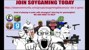 gigachad, nikocado avocado, pepe, a24 slowburn soyjak, alicia, chudjak, cobson, feraljak, gapejak, impish soyak ears