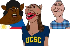 australian shitposter, feraljak, impish soyak ears, meximutt, ameribimbo, brazilmutt, feralnigger, impish amerimutt, foidjaks, muttverse