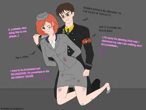 Please excuse the fact that it says it was made by Brainlet on Soybooru; that is me, and I was too lazy to remove the watermark. Yes, there is an NSFW version. View the other versions here:…