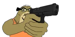 cobson, fatpony, olgolstein, proud olgolian, fusionjaks, proud olgolians, 1soyjak, aiming, angry, arm