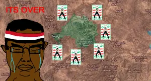 chudjak, cobson, its over, 2026, ansarallah, black hair, brown skin, closed eyes, closed mouth, crying