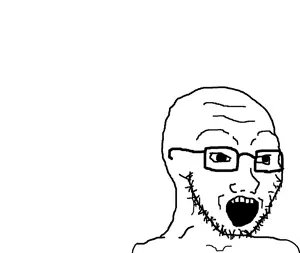 clydejak, soyak, doctos, doctos, bald, blue eyes, blurple, blurple eyes, clyde, discord