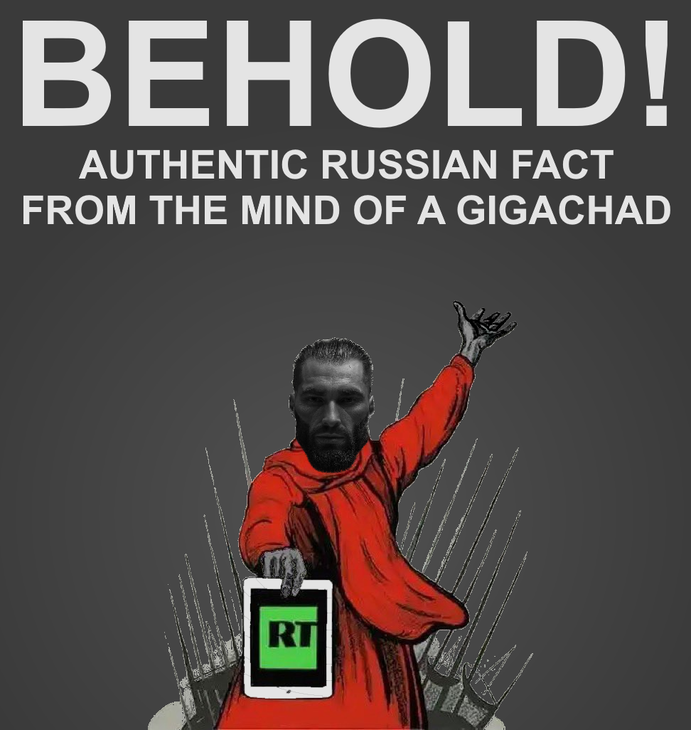 gigachad, gigachaded, 1nas, almost full body, beard, english text, ernest khalimov, exclamation mark, front view, gray background
