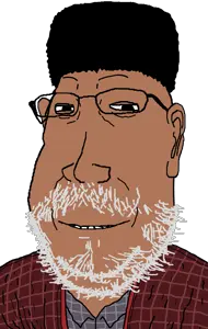 gapejak, masscholar, massjak, mustached gapejak, scholar, wholesome soyjak, fusionjaks, 1soyjak, beard, brown skin
