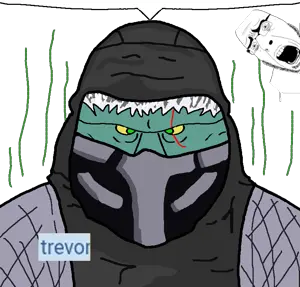 termitesilva, smoke (mortal kombat), cobson, disgusting trevorcreature, genre defining, 2soyjaks, angry, armor, bald, clothes