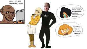 coco schoppenboer, maya schoppenboer, mymy schoppenboer, soyak, aryan, 51, a10 eyes, angry, brenton tarrant, brown skin