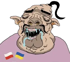 cobson, amerimutt, badge, big lips, booger, brown eyes, bunta fujiwara, closed eyes, drool, ear