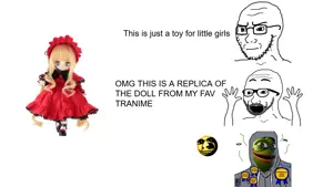 pepe, pepelaugh, cobson, excited soyjak, soyak, hornyson, soyak (irritated), rapeson, nuurumoji, 3soyjaks
