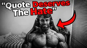 gigachad, deserved it, beard, foodistzen, gray skin, grayscale, hair, shirtless, sitting at computer, smile