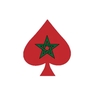 cobson, spadeson, spadeson, ace of spades, green, morocco, red, star, morocco