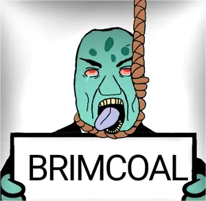 bernd, rafaeljak, hanging troonjak, troonjak, ack, bald, bloodshot eyes, blue skin, crying, green skin