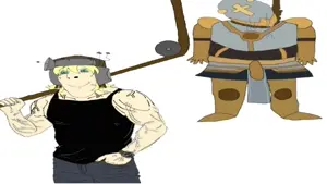 porhell, gabriel (ultrakill), porhell, bernd, cobson, 2soyjaks, ack, almost full body, aparat, aparat thumbnail