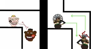 sheeeit, timmy, yes chad, a10 eyes, almost full body, arrow, bbc, beard, bharat, bharat bvll