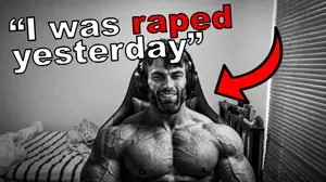 gigachad, deserved it, i was raped yesterday, 1nas, arrow, beard, english text, foodistzen, gray skin, grayscale