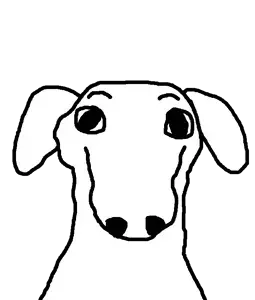 dogjak, dogjak ears, 1soyjak, animal, closed mouth, dog, dog ear, ear, front view, looking at you