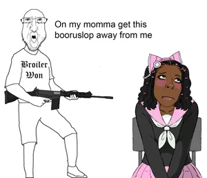 cobson, coinjak, slurpjak, broiler, himeson, femjak, 30 caliber, accessory, african, almost full body
