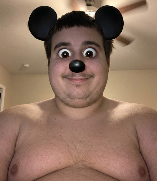 mickey mouse, commiejak, /mickey/, arms, background, big eyes, black hair, chest, closed mouth, commie