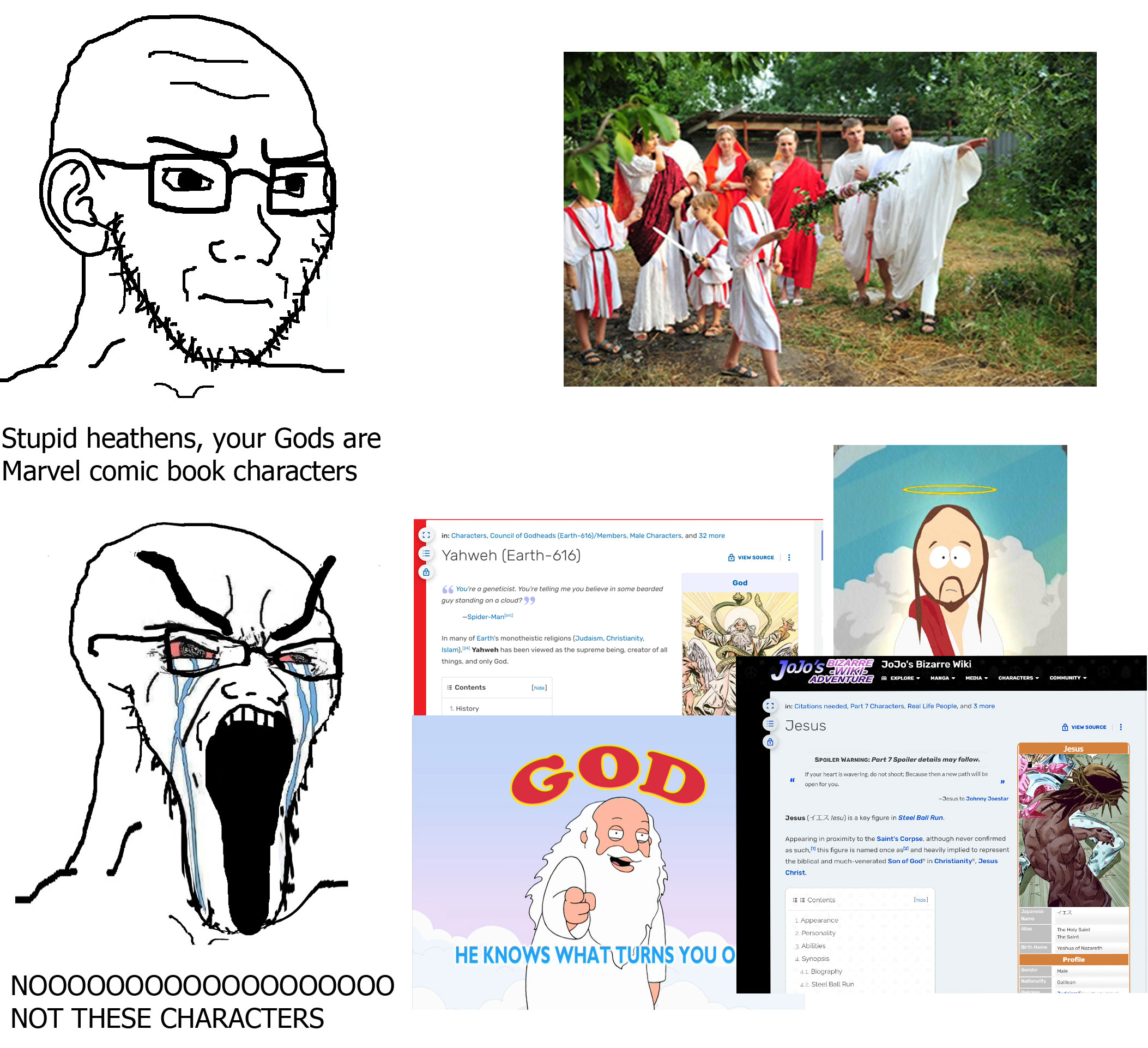 crying wojak, wojak, soyak, 2soyjaks, angry, anime, bloodshot eyes, christianity, closed mouth, concerned